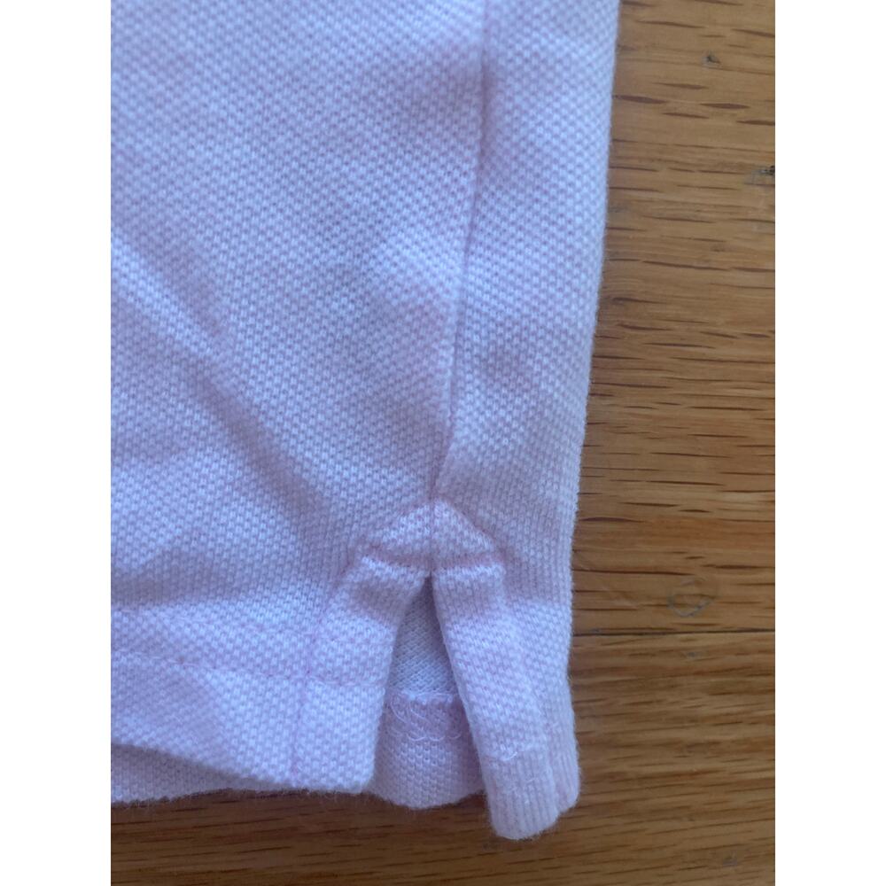 Janie and Jack Pink 100% Cotton Pique Polo Shirt Collared Age 6 Preppy Kids - Picture 5 of 6